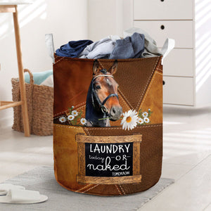 Warmbloods-laundry today or naked tomorrow laundry basket