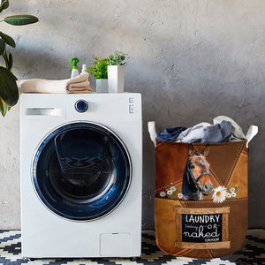 Warmbloods-laundry today or naked tomorrow laundry basket