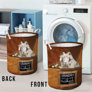 ANGORA-laundry today or naked tomorrow laundry basket