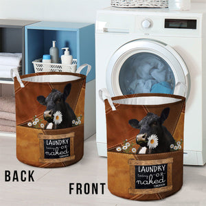 Belted Galloway-laundry today or naked tomorrow laundry basket