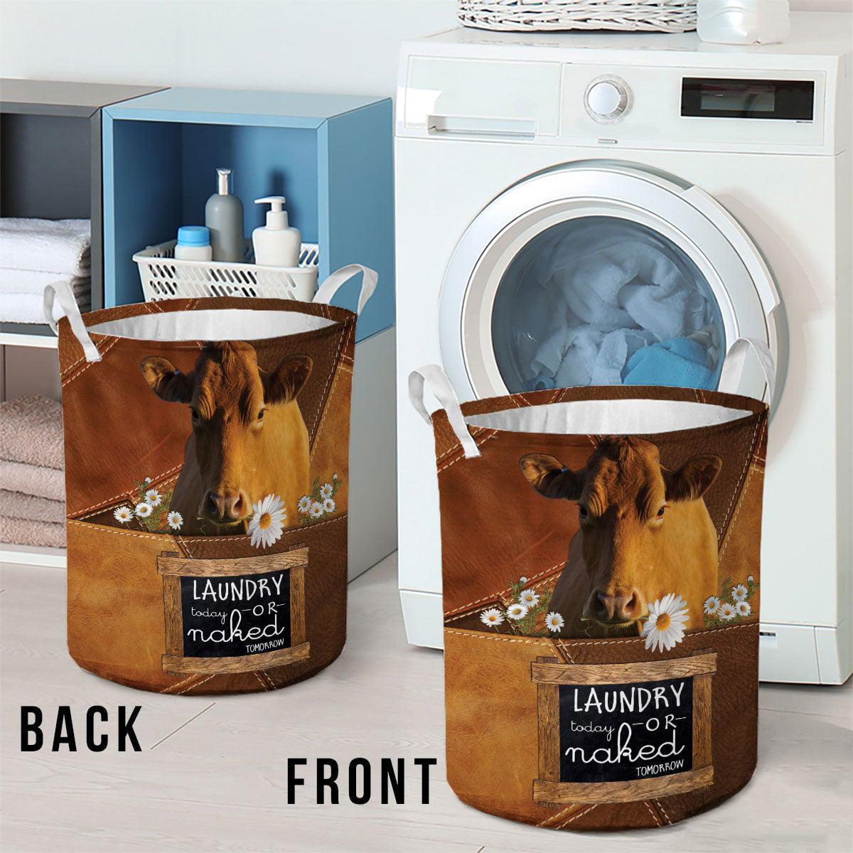 Guernsey-laundry today or naked tomorrow laundry basket