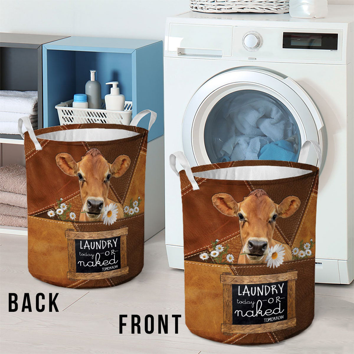 Jersey-laundry today or naked tomorrow laundry basket