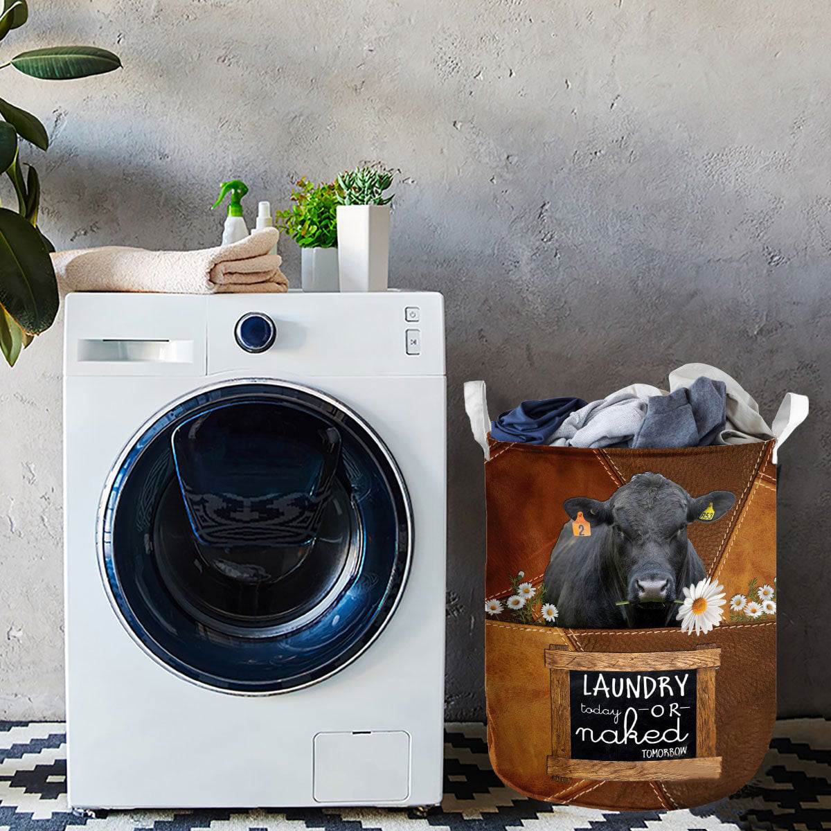 Brangus1-laundry today or naked tomorrow laundry basket