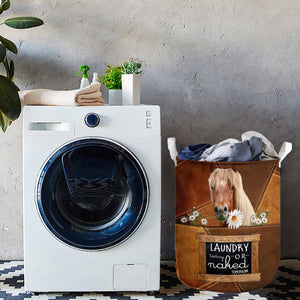 Gaited Breeds-laundry today or naked tomorrow laundry basket