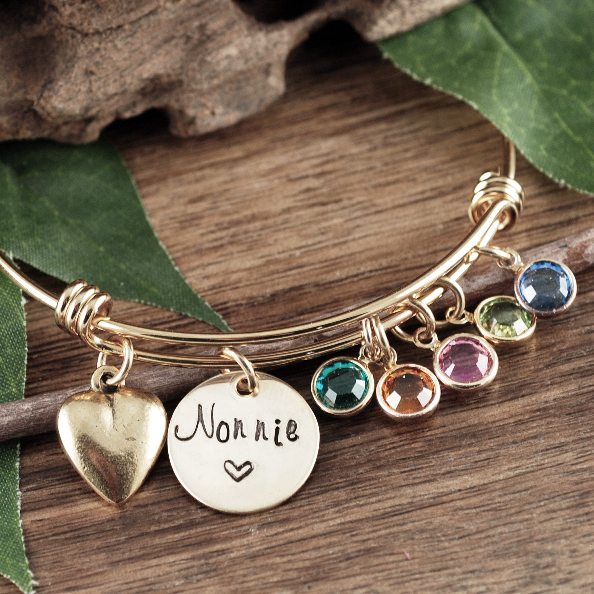 Bracelet with grandkids hotsell birthstones