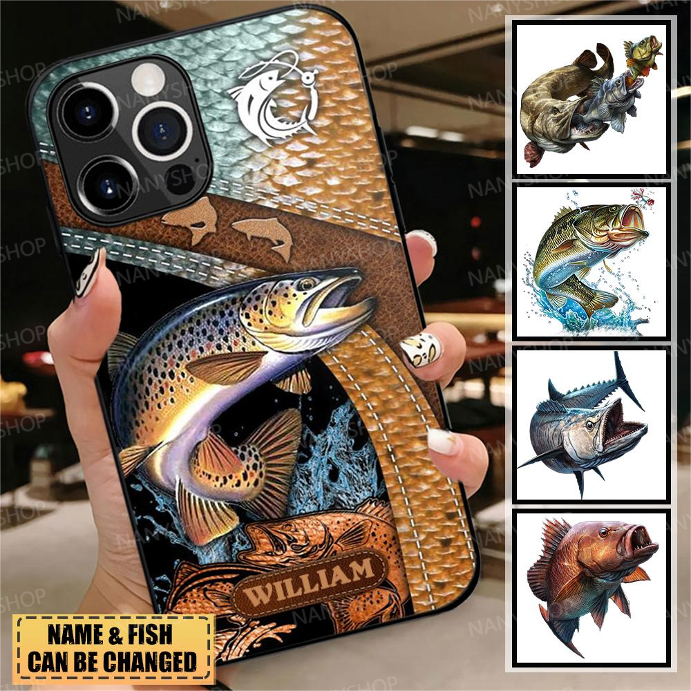 Personalized Fishing Lovers Phonecase