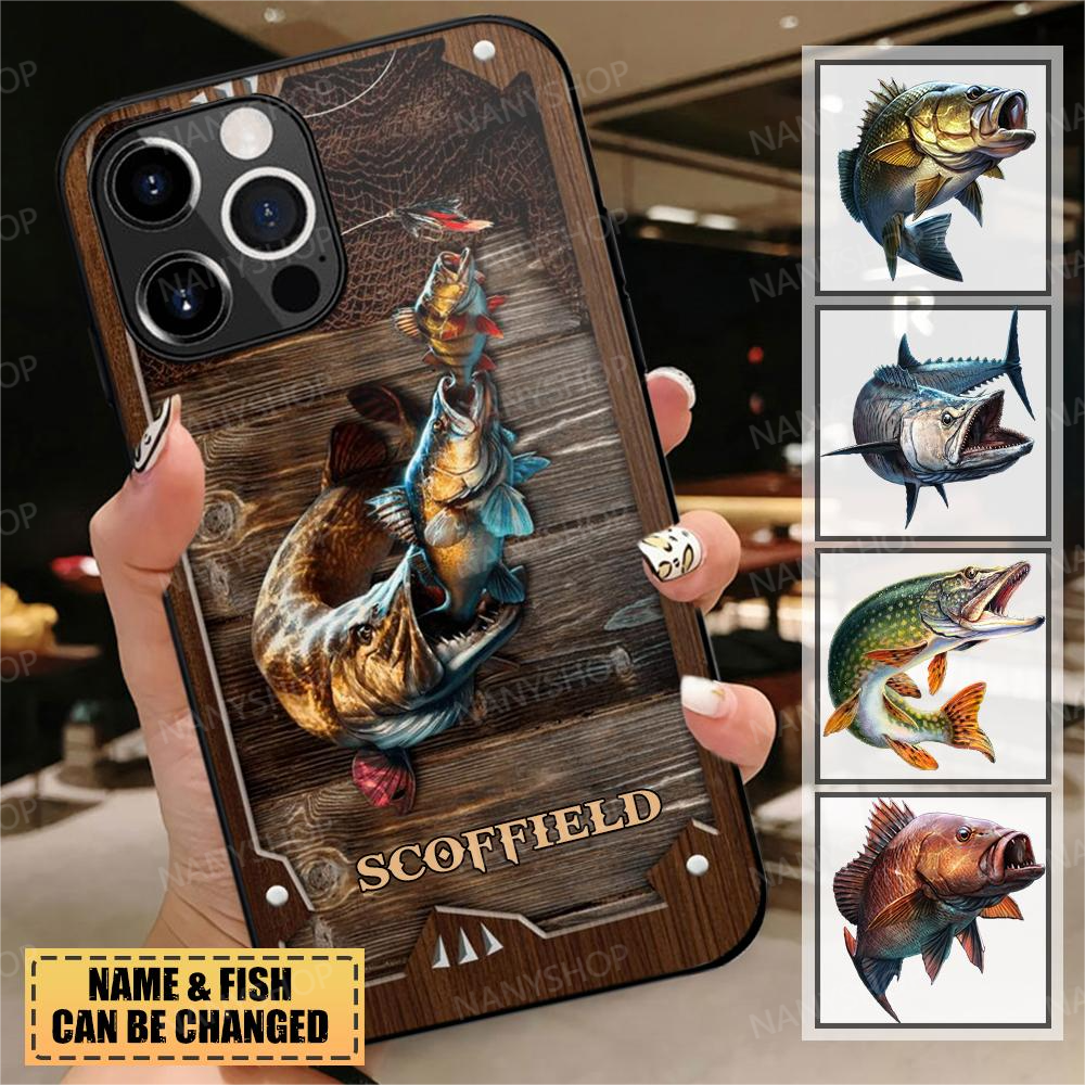 Personalized Fish lover Phonecase